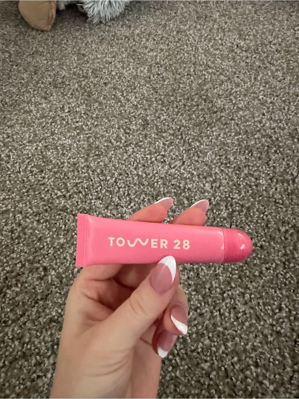Tower 28 Sheer Watermelon Kiwi Lip Treatment — Baby Pink